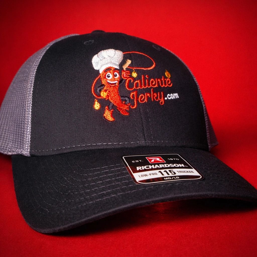 [CAL-CAP-BLKGRY] Gorra Trucker Richardson — Negra / Gris