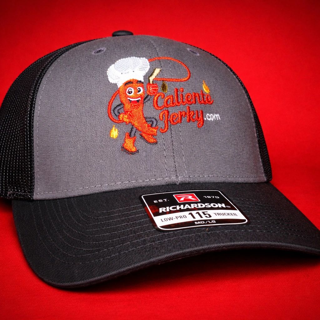 [CAL-CAP-GRYBLK] Gorra Trucker Richardson — Gris / Negra