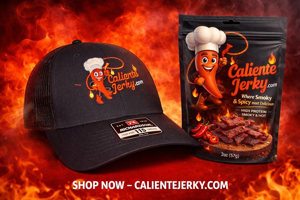 Trucker Cap + 3oz Jerky Combo