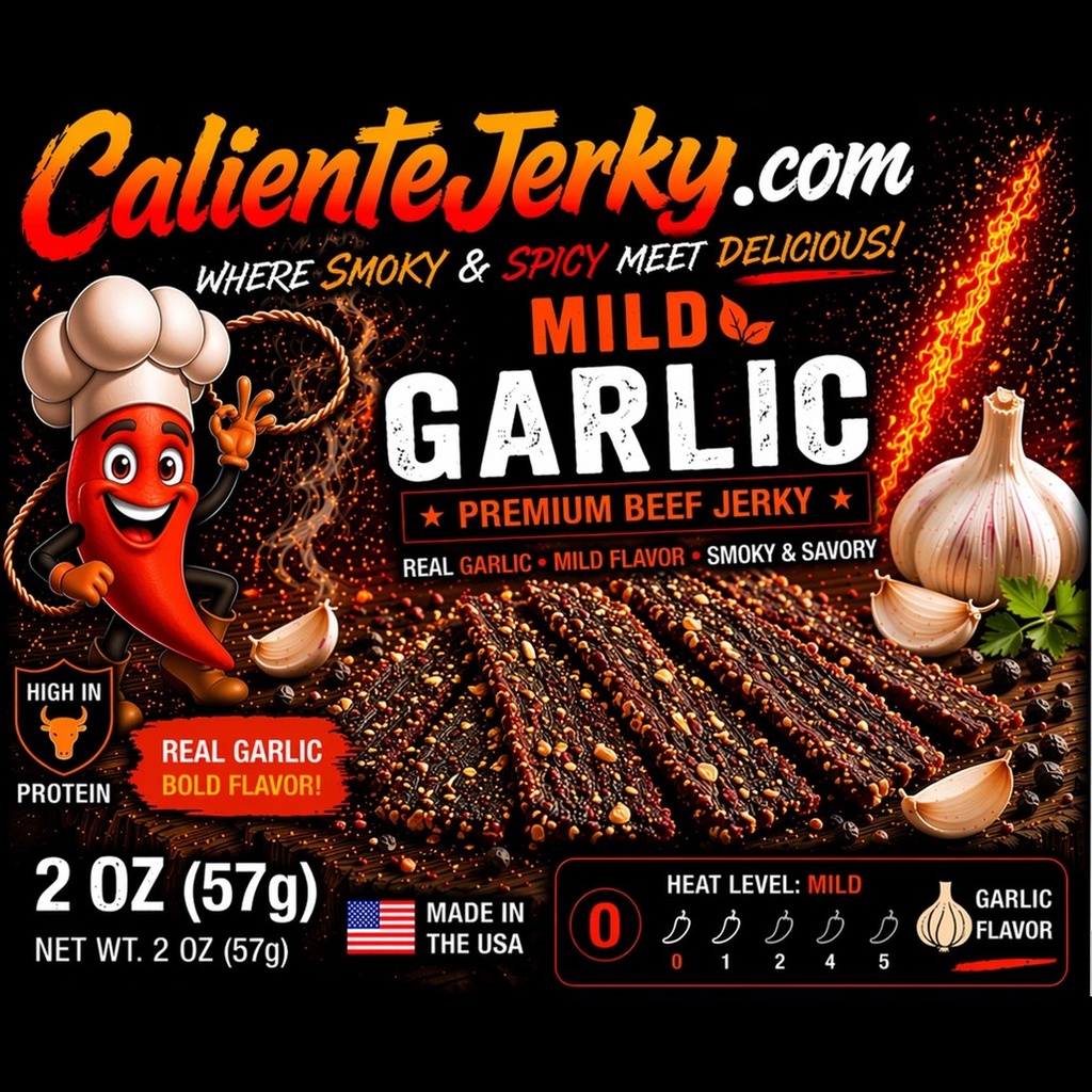 [CAL-JK-MGAR] Carne Seca de Res sabor a Ajo Ligero