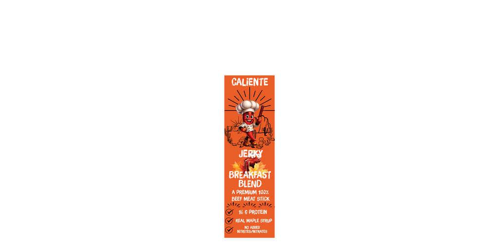 [CAL-BS-BRKF-10PK] Breakfast Blend Beef Stick 1.5oz - 16g protein (10-Pack)