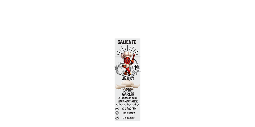 [CAL-BS-SGAR-10PK] Spicy Garlic Beef Stick 1.5oz - 16g protein (10-Pack)