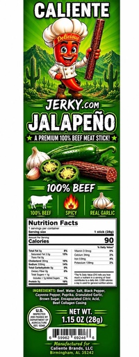 [CAL-BS-JALA] Spicy Jalapeño Beef Stick