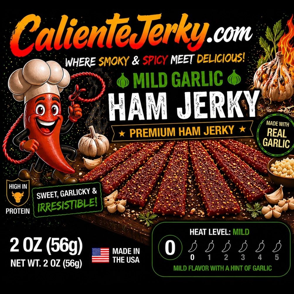 Mild Garlic Ham Jerky