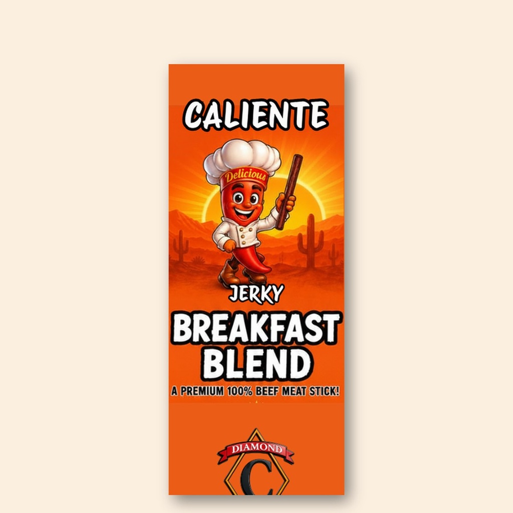 Breakfast Blend Beef Stick 1.2oz - 11g protein